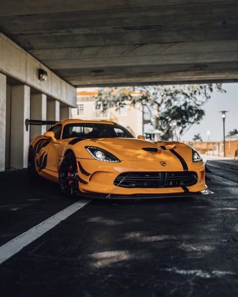 Pamela Andersons Dodge Viper auktioneras ut – unik bilhistoria