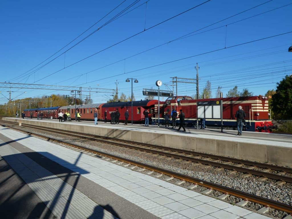 Tågtrafik stopp mellan Gävle och Tierp – trafik åter igång