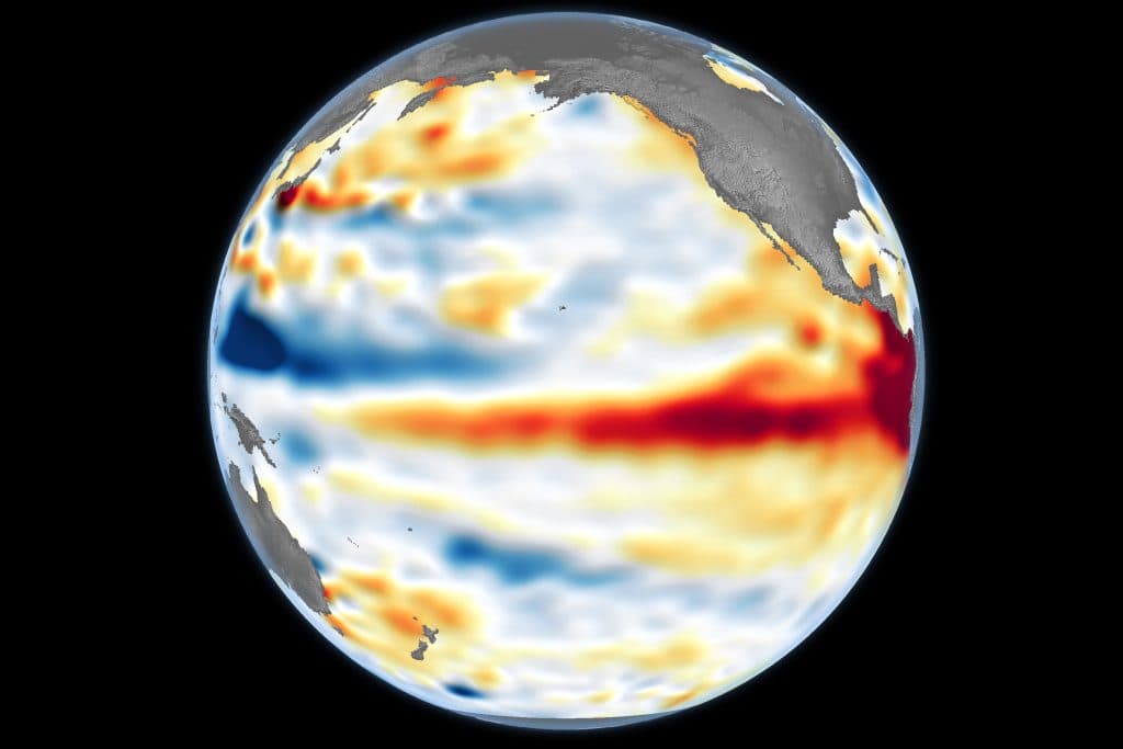 El Niño på väg mot rekordnivå – NOAA ger 75 procents chans för starkaste händelsen sedan 1950