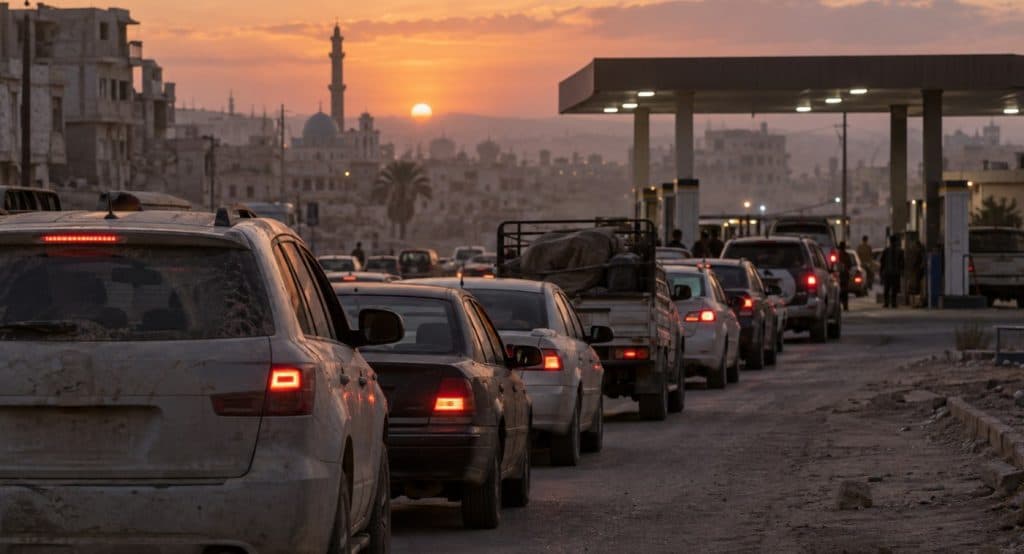 Diesel 40 procent dyrare över en natt – de största protesterna i Syrien sedan Assads fall
