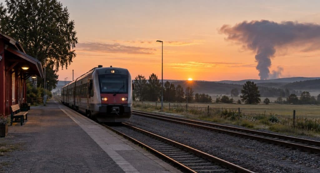 Rysk drönare träffade tåget minuter efter att Carl Bildt lämnat stationen – ”Det var inte vårt tåg”